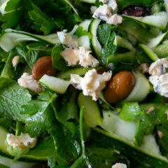 Frisse groene salade